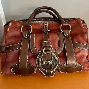 Celine Pony-style calfskin handbag
